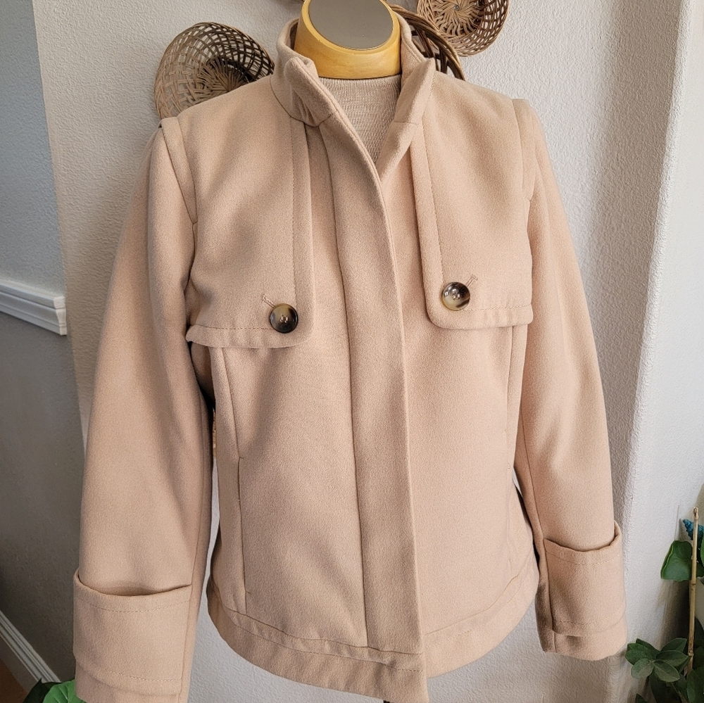 Chicos Women's Casey Waist Coat Jacket - Picture 1 of 9